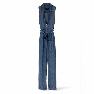Velvet Heart Blue Soft Denim Overalls